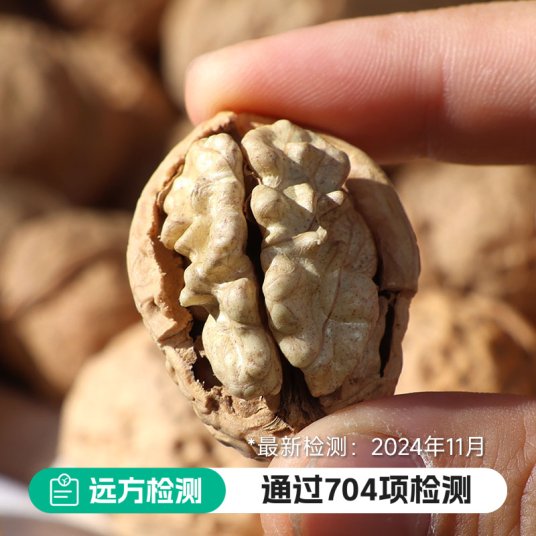 有机薄皮核桃【通过远方704项检测】来自海拔2500米大理无量山 颗粒饱满口感香酥脆